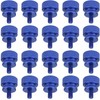 HELIFOUNER 20 Pieces 6-32 Thread, Blue Color Anodized Aluminum Computer