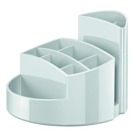 Han Rondo 17460-90, Desk Receptacle, Elegant, High Gloss, Premium Quality with 9 Compartments