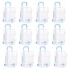 AUEAR, 12 Pack Mini Suitcase Boxes Plastic Candy Box Small