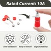 20 pieces 4 mm banana socket, banana plug socket in