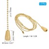 PATIKIL 1M 3.3ft Ceiling Fan Pull Chain, 2 Pcs Beaded