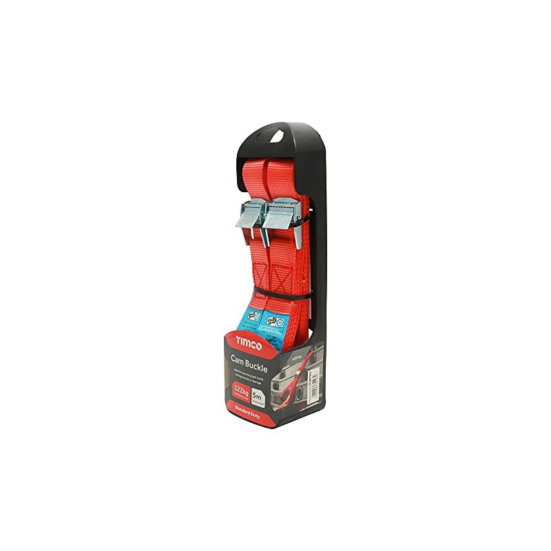 TIMCO Cam Buckles - Standard Duty - 5m x 25mm
