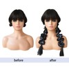 Meiverah 2-Piece Bubble Ponytail Wig Braid Extension - 14 Inches
