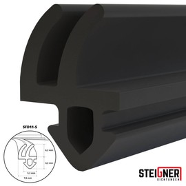 Window Seal Plastic Window SFD Type HOLK Chamber Hollow Draught Excluder EPDM Weatherstrip Foam Rubber Door Rubber Seal Aluminium Plastic PVC Window Door Seal, Window sealing Profile