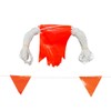 Safety Hivis Bunting - Bunting Red and White 30 metre