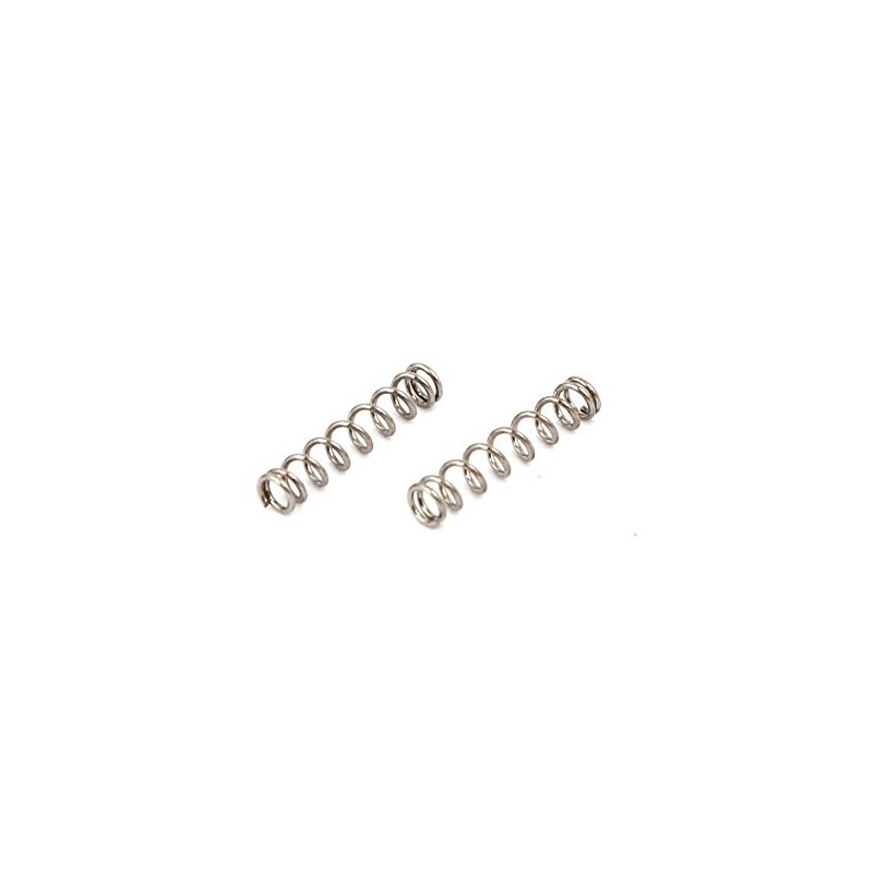 TA-VIGOR 20Pcs Compressed Spring, 2mm OD,0.3mm Wire Size,10mm Free Length