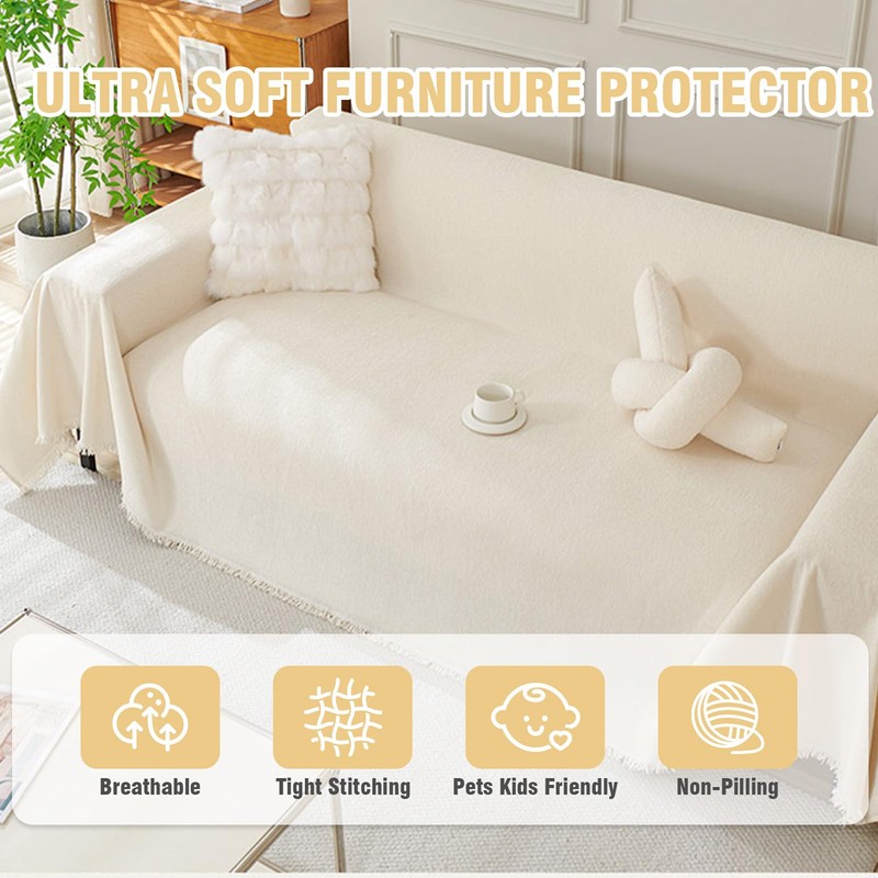 Sofa Cover for 2/3/4 Seater, Sofa Cover L Shape, Couch