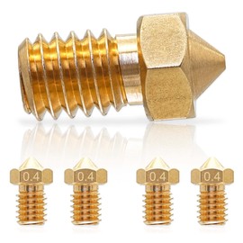 Sea 3D Anycubic i3 Nozzle, Kobra Go & Neo Nozzle E3D V6 3D Printer E3D Mega S 0.3 mm Pack of 5