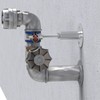 TAISHER 4PCS 304 Stainless Steel Wall Mount Ceiling Mount Adjustable