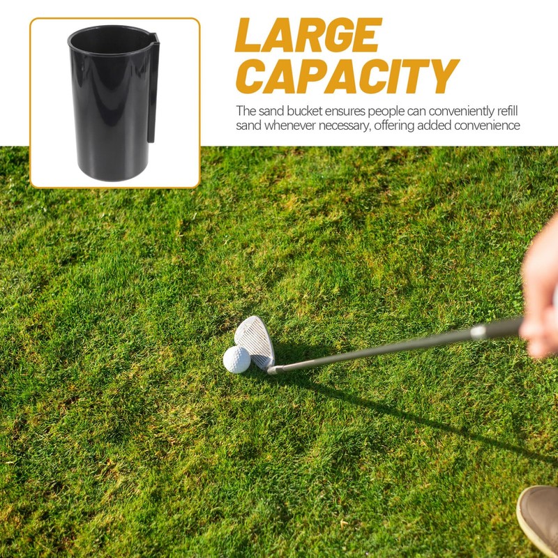 BESPORTBLE Versatile Golf Cart Sand Bottle Holder Rattle Proof Easy