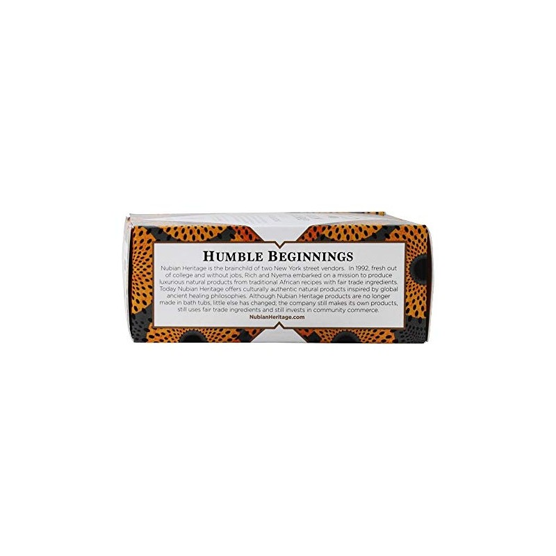 Pack of 5 x Nubian Heritage Bar Soap African Black