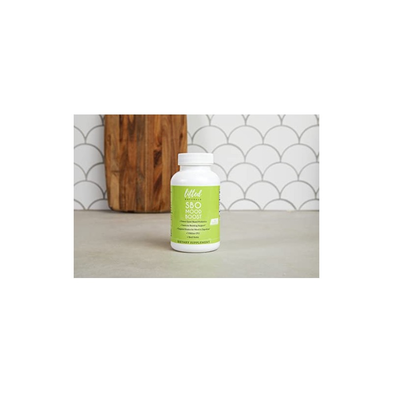 Lifted Naturals Probiotics - SBO Mood Boost Probiotic - Spore/Soil-Based