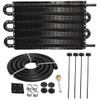 American Volt 6 Row Engine Transmission Oil Cooler 6" Inch