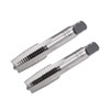 sourcing map 1 Pair Metric Hand Threading Tap Set M16