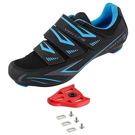 Venzo Bike Bicycle Women's Ladies Cycling Riding Shoes - Compatible with Peloton, Look Delta & Shimano SPD-SL - Perfect for Road Racing Indoor Exercise Bikes 42