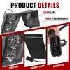 HECASA LED Fog Lights Pair Compatible with 2003-2017 Volvo VNL/VN