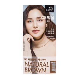 Man with Flowers CS Ink Color Cream N6 Natural Brown / 꽃을든남자 CS 먹물 칼라크림 N6 자연갈색