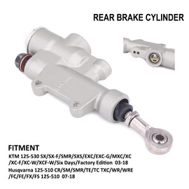 AnXin Motorrad Bremspumpe Master Zylinderpumpe Hydraulikpumpe für Husqvarna SX SXF SMR SXS EXC EXCG XC XCF XCW 125-530 CR SM TE TC FC FE FX FS 125-510