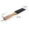 Foot File, Wet Dry Foot File Callus Remover Wooden Handle