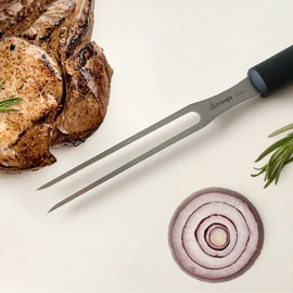 Triangle kitchen fork / camping barbecue fork, carving fork for cooking boiled pork, steamed potatoes and sweet potatoes / 트라이앵글  키친 포크 / 캠핑 바비큐포크 수육 찐감자 고구마 조리용 카빙 포크