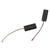 vhbw 2 x Carbon Brush, Motor Carbon Abrasive Carbon, 6.4