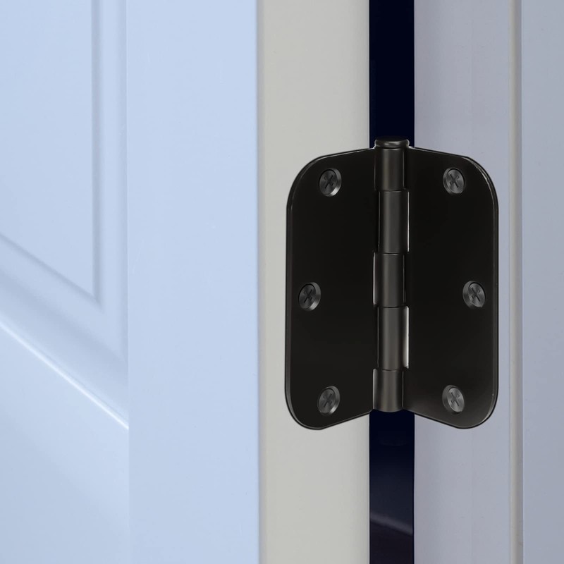 Haidms 12 Pack Oil Rubbed Bronze Door Hinges 3.5 Inch