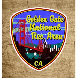 Golden Gate National Recreation Area Decal Sticker  4" California Rec. Bridge
