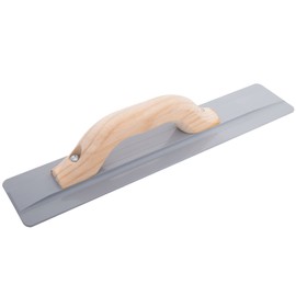 MARSHALLTOWN 16 Inch Beveled End Magnesium Hand Float, Concrete, Wood Handle, Standard Style Handle, 145