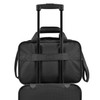 U.S. Traveler Rio Rugged Fabric Expandable Carry-on Luggage Set, Black,