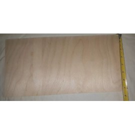 Unbranded Rectangle Maple Plywood - 15" X 7-1/2" x 1/4" - 5-Ply Lot of 10 pieces