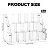 2 Pack Drink Packet Organizer with 30 Compartments, 3-Tier Water