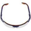 Uvex 9160065 Protection Glasses, i-vo, Clear, Blue/Orange