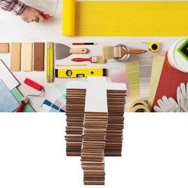 36Pcs Wooden Cross Ornaments Unfinished Cross Crafts DIY Crafts Kits Unfinished Wood Home Decoration DIY Crafts for Family Dining Table Wedding Party