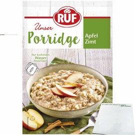 usy Bundle for Ruf Porridge Apple Cinnamon (65 g Bag) + usy Block