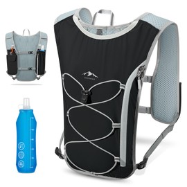 RAINSMORE Running Rucksack Bag, Ultra Lightweight, Marathon, Cycling, Rucksack, Running Vest, Non-Shaking, Toleran Zack, Hydration, Sports, Bicycle, Climbing, Waterproof, Breathable, Excursions