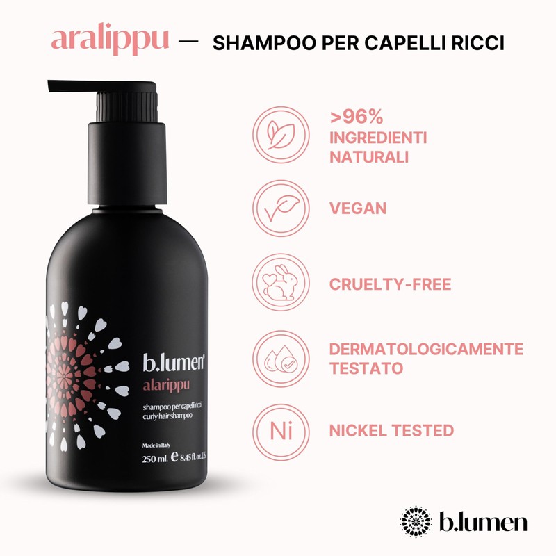 B.lumen Alarippu Shampoo for Curly Hair 250 ml Based on