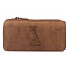 Greenburry Wallet with Name I Wallet with Dog Motif I