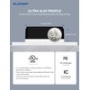 ELEGRP Single Pole Smart Dimmer Light Switch DPR10, 2.4GHz Wi-Fi