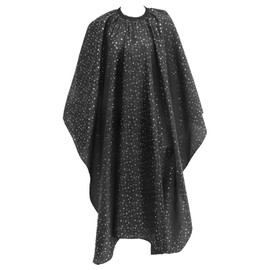 Healvian Salon Cape Waterproof Haircut Apron Shampoo Styling Capes Hairdressing Cloak Haircut Cape for Home Barber Cape Gown Hair Cutting Cape for Hair Cutting Cape for Women Black