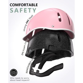 Bike Helmet for Adult, Adjustable Cycling Helmet for Men & Women, CPSC & ASTM Certified, Multi-Sport Helmet for Road Biking, Skateboarding, Scooter, Ebike, Commuting