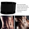 Breathable Mesh Support Exercise Belt Adjustable Waistband Fitness Waist ProtectorBlack