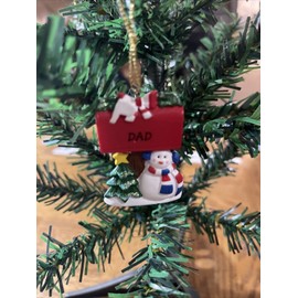 Unbranded Kurt Adler Snowman Christmas Tree Ornament Dad