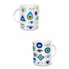 Taza Cerámica 11oz Ojo Turco Regalo