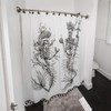 Mermaid Shower Curtain for Gothic Bathroom Decor- Gothic Shower Curtain