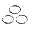 WEDO 2623120 Key Rings Made of Hardened Steel, Pack of
