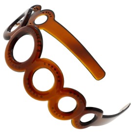 Camila Paris MP307 French Headband for Women, Strong Hold Grip Women's Hair Band, Very Flexible, No Slip and Durable Styling Girls Hair Accessories, Made in France with Cellulose