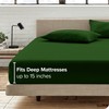 Bare Home Fitted Bottom Sheet Double - Premium 1800 Ultra-Soft