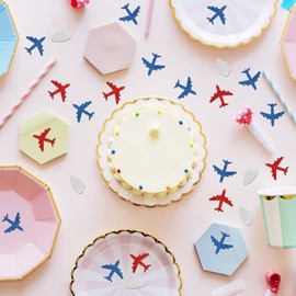 Airplane Theme Confetti, Aviation Birthday Decorations for Boys, Airplane Confetti, Aviation Baby Shower, Aviation Party Decoration Supply