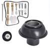 Thomletha Motorcycle Carburetor Carb Repair Kit with Diaphragm Vacuum Air