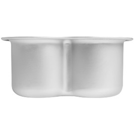 Fat Daddio's PHT-83 Anodized Aluminum Heart Cake Pan, 8 x 3 Inch